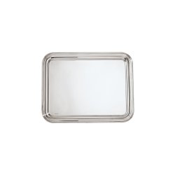 SAMBONET - CONTOUR Vassoio Rettangolare 40x27 silverplated